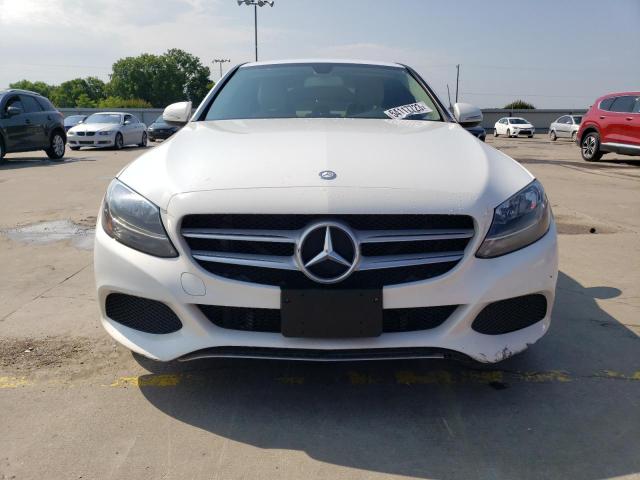 55SWF4JB6FU052533 - 2015 MERCEDES-BENZ C 300 WHITE photo 5