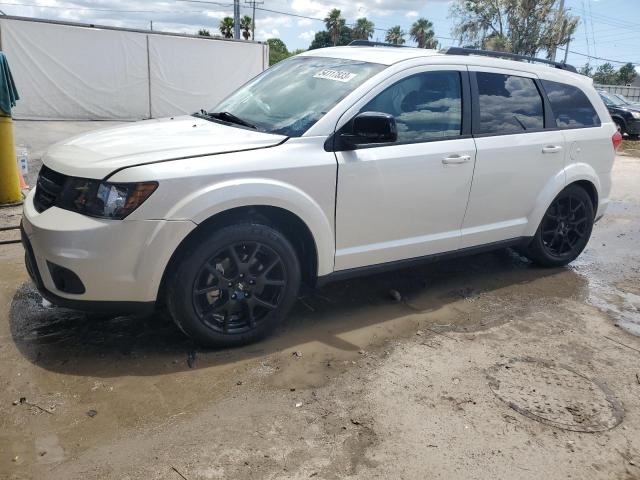 3C4PDCBG9KT861682 - 2019 DODGE JOURNEY SE WHITE photo 1