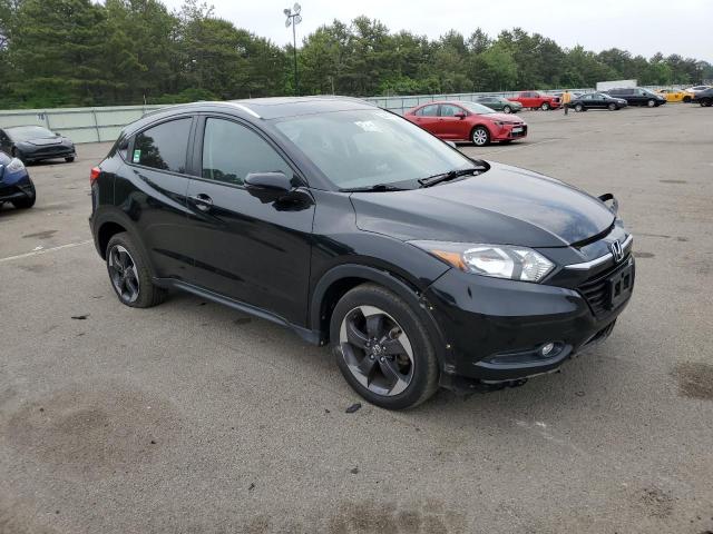 3CZRU6H75JM727661 - 2018 HONDA HR-V EXL BLACK photo 4