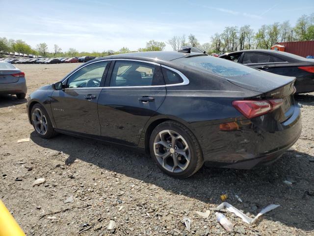 1G1ZD5ST0LF111495 - 2020 CHEVROLET MALIBU LT BLACK photo 2