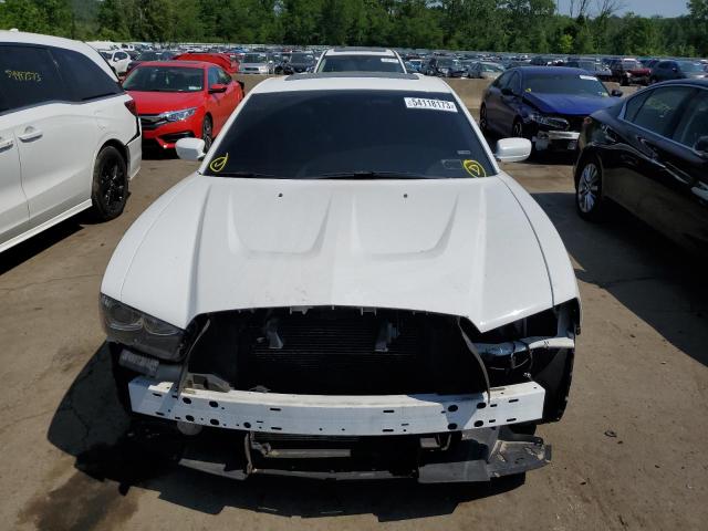 2C3CDXCT9EH331277 - 2014 DODGE CHARGER R/T WHITE photo 5