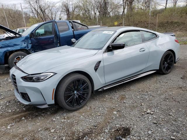 WBS43AZ04PCL27746 - 2023 BMW M4 COMPETITION GRAY photo 1