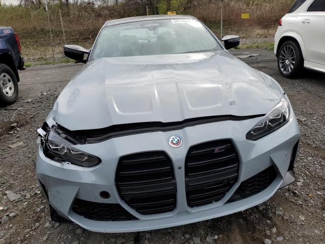 WBS43AZ04PCL27746 - 2023 BMW M4 COMPETITION GRAY photo 5