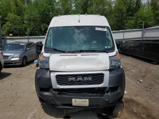 3C6TRVDG1KE537887 - 2019 RAM PROMASTER 2500 HIGH WHITE photo 5