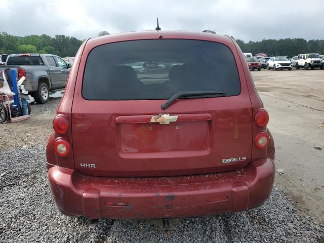 3GNCA13B99S576163 - 2009 CHEVROLET HHR LS MAROON photo 6