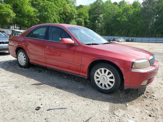 1LNHM86S25Y651861 - 2005 LINCOLN LS 勃艮第红 照片 4