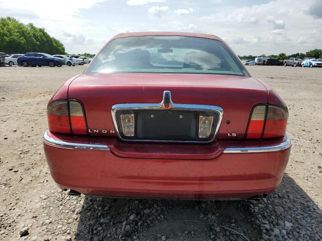 1LNHM86S25Y651861 - 2005 LINCOLN LS 勃艮第红 照片 6