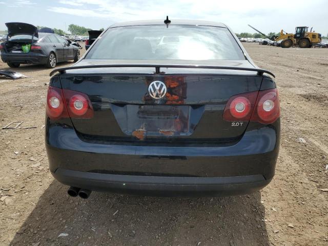 3VWRJ71K08M172385 - 2008 VOLKSWAGEN JETTA WOLFSBURG BLACK photo 6