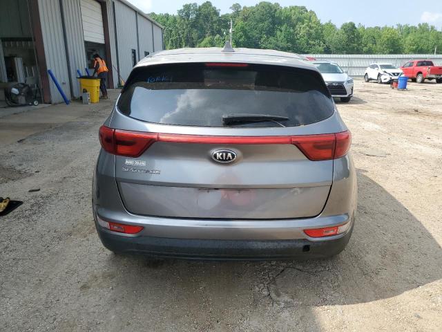 KNDPMCAC2H7039978 - 2017 KIA SPORTAGE LX GRAY photo 6