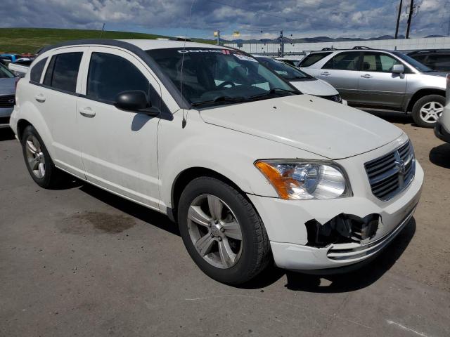 1B3CB4HA9AD539028 - 2010 DODGE CALIBER SXT WHITE photo 4