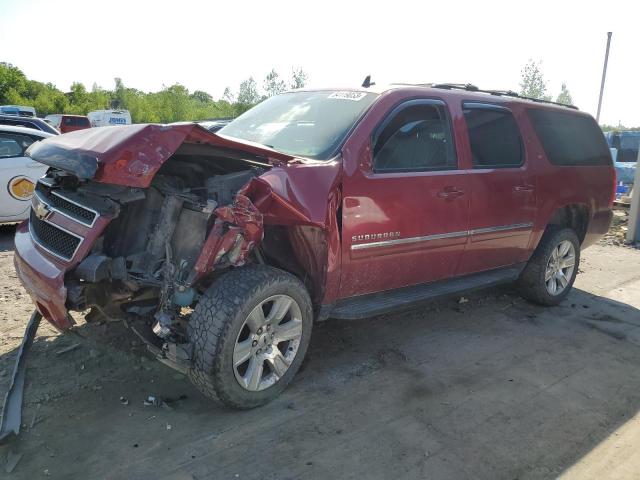 1GNSKJE31BR217137 - 2011 CHEVROLET SUBURBAN K1500 LT RED photo 1