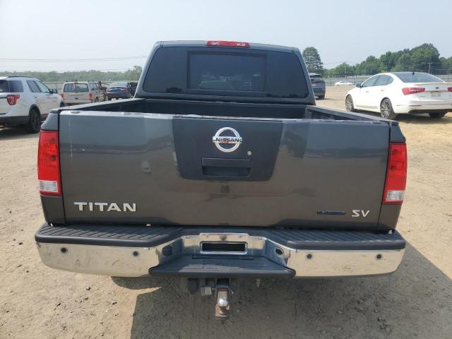 1N6BA0ED5BN302498 - 2011 NISSAN TITAN S CHARCOAL photo 6