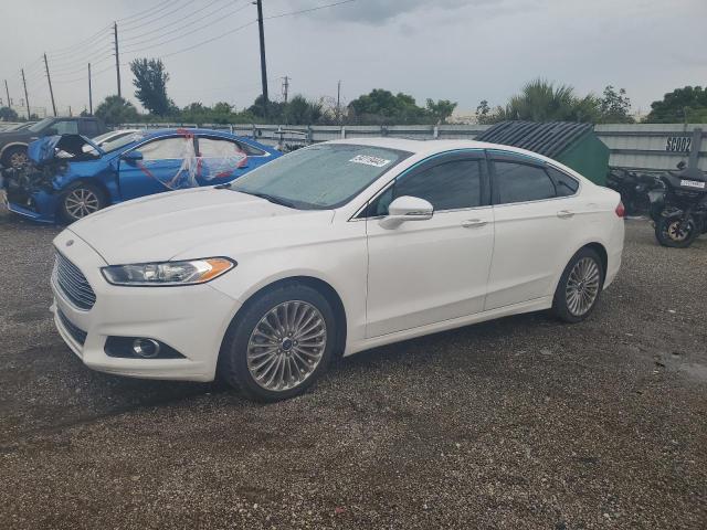 3FA6P0K99FR196696 - 2015 FORD FUSION TITANIUM WHITE photo 1