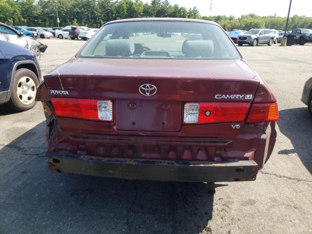 4T1BF28K31U125928 - 2001 TOYOTA CAMRY LE RED photo 6