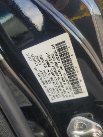 1HGCS2A86CA011303 - 2012 HONDA ACCORD EXL BLACK photo 12