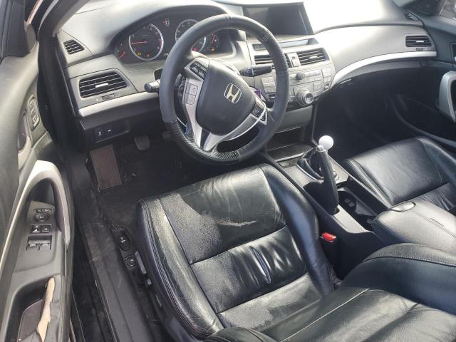 1HGCS2A86CA011303 - 2012 HONDA ACCORD EXL BLACK photo 8