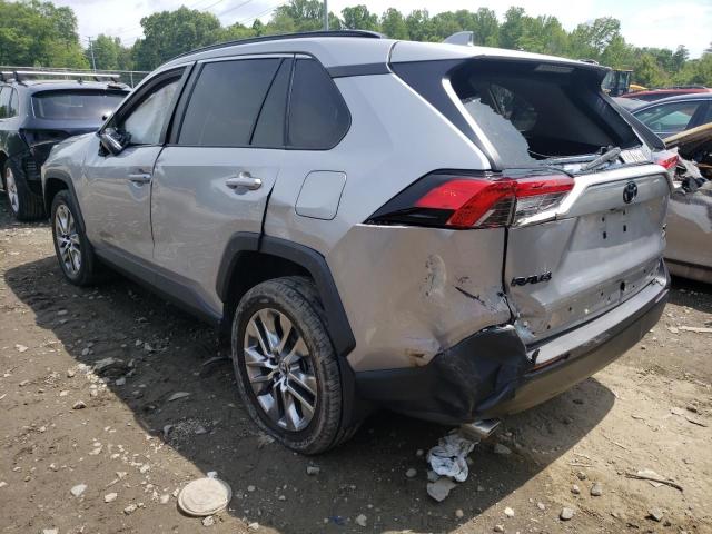 2T3A1RFV4KC036766 - 2019 TOYOTA RAV4 XLE PREMIUM SILVER photo 2