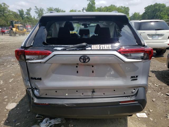 2T3A1RFV4KC036766 - 2019 TOYOTA RAV4 XLE PREMIUM SILVER photo 6