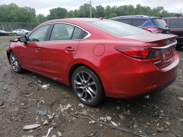 JM1GJ1W6XE1120418 - 2014 MAZDA 6 GRAND TOURING RED photo 2