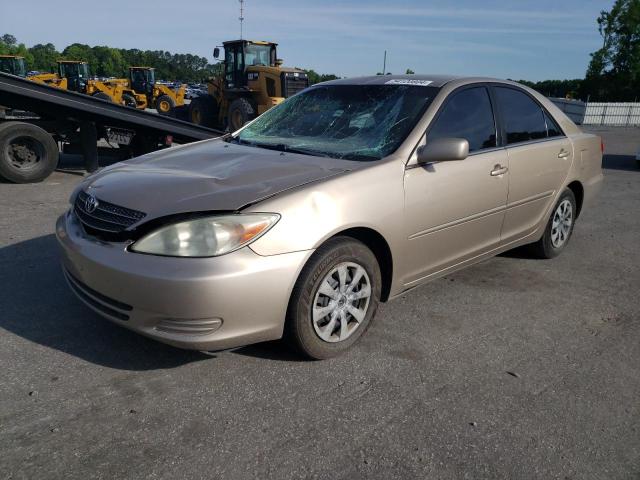 4T1BE32K63U141822 - 2003 TOYOTA CAMRY LE GOLD photo 1