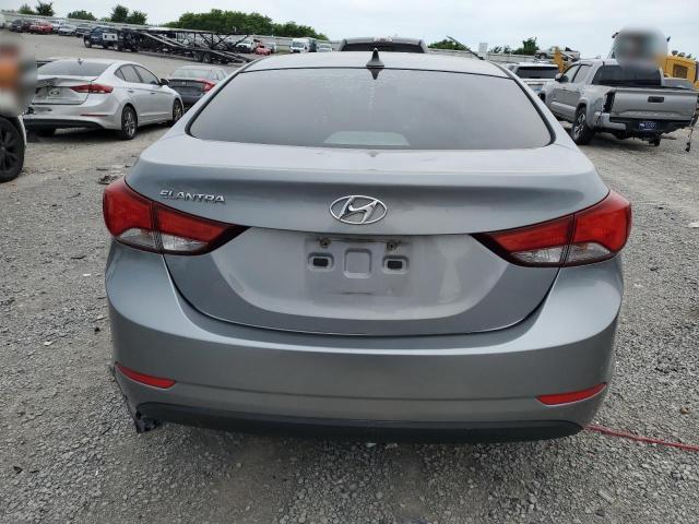 KMHDH4AE8EU182120 - 2014 HYUNDAI ELANTRA SE SILVER photo 6