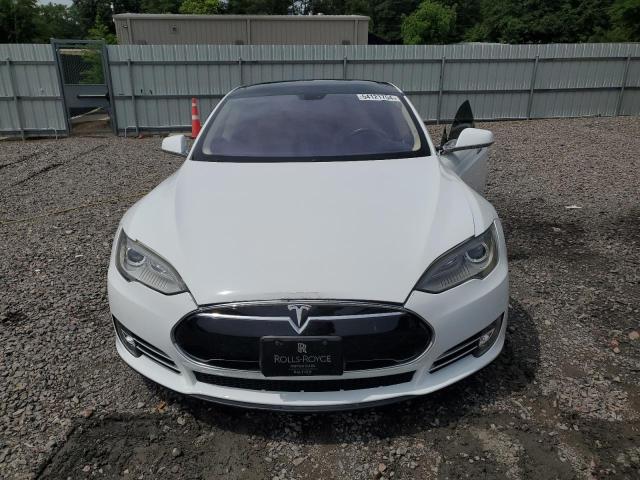 5YJSA1CG0DFP03948 - 2013 TESLA MODEL S 白色 照片 5