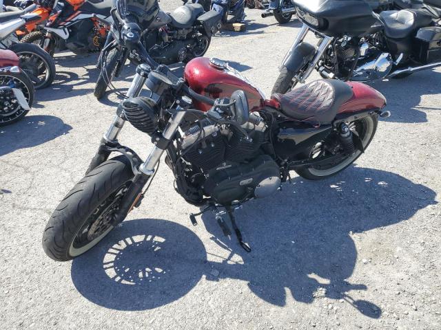 1HD1LC319HC419555 - 2017 HARLEY-DAVIDSON XL1200 FORTY-EIGHT RED photo 2