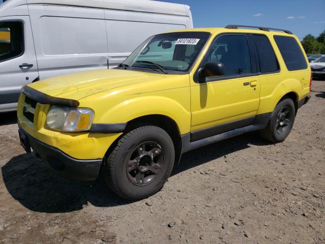 1FMZU70E33UA07386 - 2003 FORD EXPLORER SPORT YELLOW photo 1