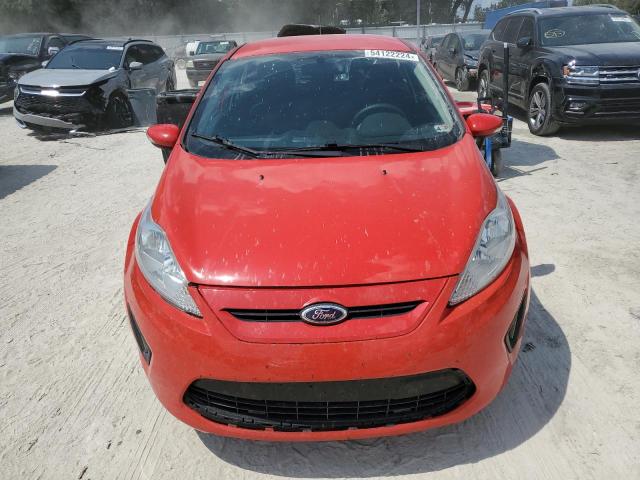 3FADP4EJ7DM184092 - 2013 FORD FIESTA SE RED photo 5