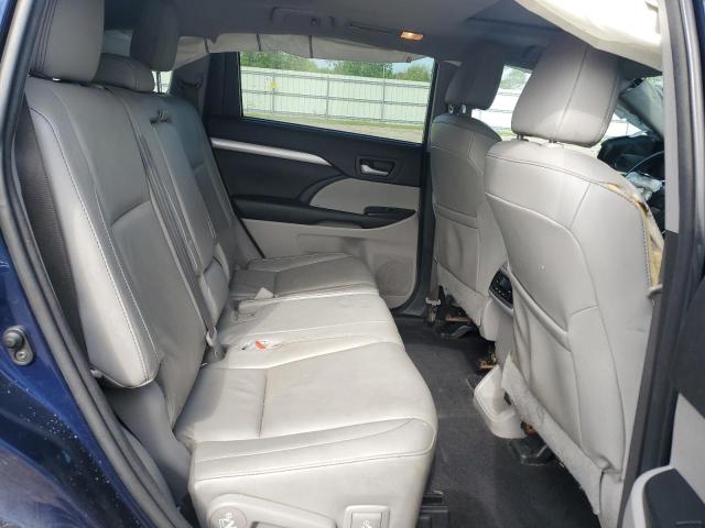 5TDJKRFH3GS229070 - 2016 TOYOTA HIGHLANDER XLE BLUE photo 11