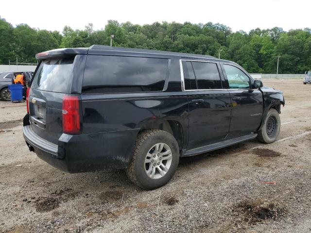 1GNSKHKC0HR176456 - 2017 CHEVROLET SUBURBAN K1500 LT BLACK photo 3