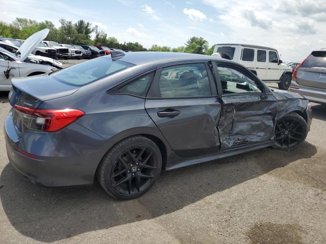 2HGFE2F58NH510224 - 2022 HONDA CIVIC SPORT GRAY photo 3