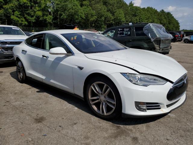 5YJSA1E16FF109554 - 2015 TESLA MODEL S Սպիտակ լուսանկար 4