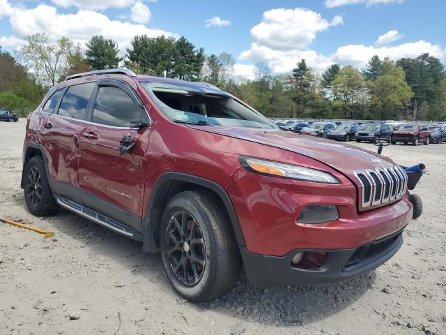 1C4PJMCB8HW575407 - 2017 JEEP CHEROKEE LATITUDE RED photo 4