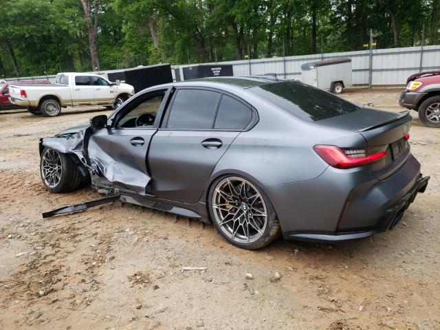 WBS33AY04MFL54422 - 2021 BMW M3 COMPETITION ნაცრისფერი ფოტო 2