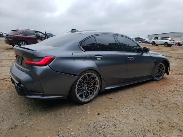 WBS33AY04MFL54422 - 2021 BMW M3 COMPETITION ნაცრისფერი ფოტო 3