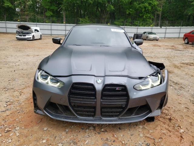 WBS33AY04MFL54422 - 2021 BMW M3 COMPETITION ნაცრისფერი ფოტო 5