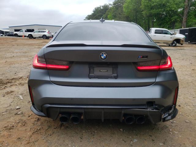 WBS33AY04MFL54422 - 2021 BMW M3 COMPETITION ნაცრისფერი ფოტო 6