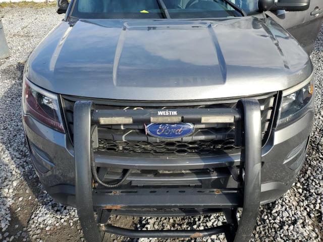 1FM5K8AR0HGA44011 - 2017 FORD EXPLORER POLICE INTERCEPTOR 灰色 照片 12