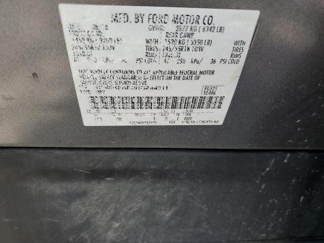 1FM5K8AR0HGA44011 - 2017 FORD EXPLORER POLICE INTERCEPTOR 灰色 照片 13