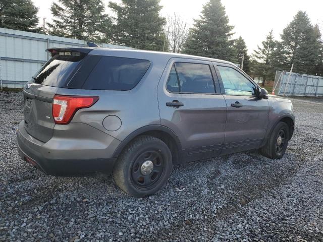 1FM5K8AR0HGA44011 - 2017 FORD EXPLORER POLICE INTERCEPTOR 灰色 照片 3
