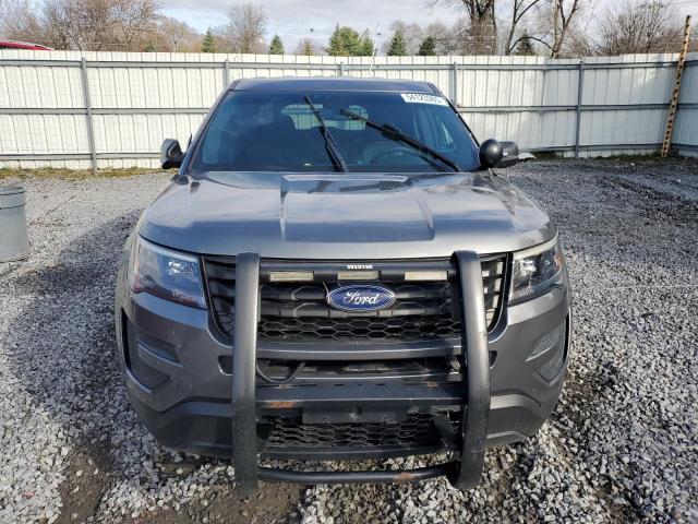 1FM5K8AR0HGA44011 - 2017 FORD EXPLORER POLICE INTERCEPTOR 灰色 照片 5