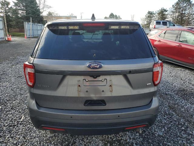 1FM5K8AR0HGA44011 - 2017 FORD EXPLORER POLICE INTERCEPTOR 灰色 照片 6