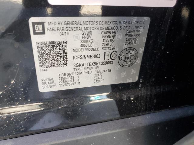 3GKALTEX5KL359003 - 2019 GMC TERRAIN SLE 黑色 照片 14