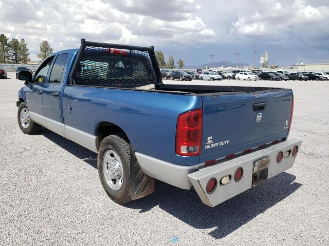 3D7LR38C85G716821 - 2005 DODGE RAM 3500 ST BLUE photo 3