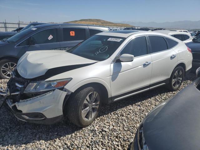 5J6TF2H53FL002897 - 2015 HONDA CROSSTOUR EXL WHITE photo 1