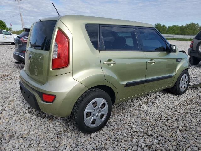 KNDJT2A57D7602635 - 2013 KIA SOUL GREEN photo 3