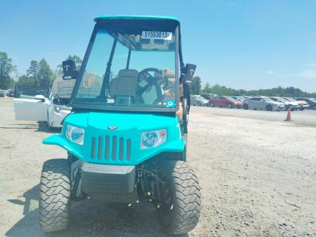 5FCDD13D90P200555 - 2023 EZ GOLFCART TURQUOISE photo 2