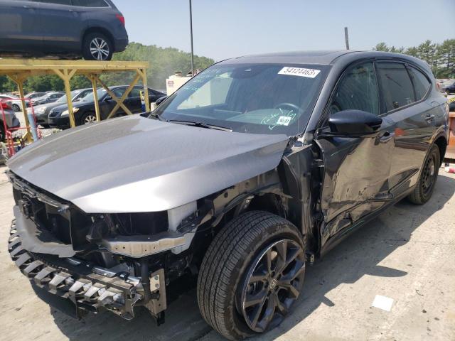 5J8YE1H09NL049767 - 2022 ACURA MDX A-SPEC GRAY photo 1