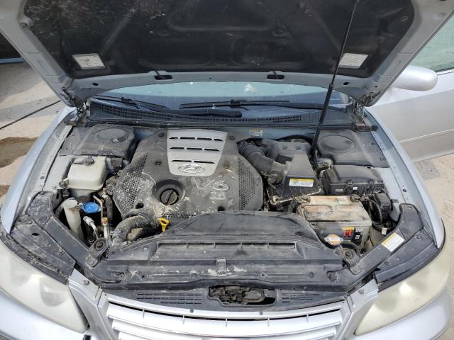 KMHFC46F86A086709 - 2006 HYUNDAI AZERA SE SILVER photo 11